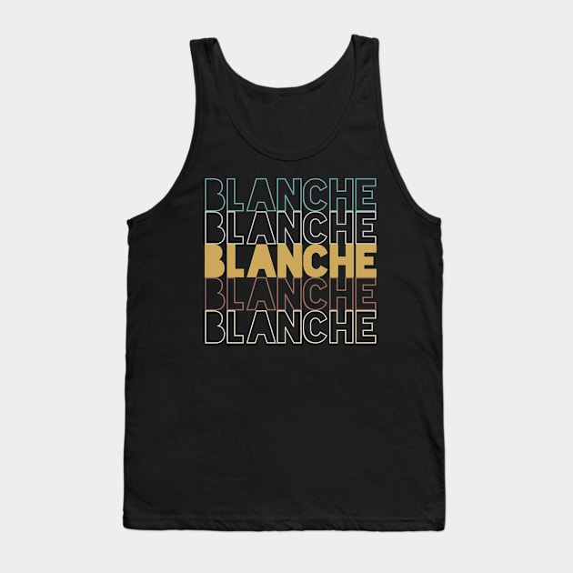 Blanche Tank Top by Hank Hill